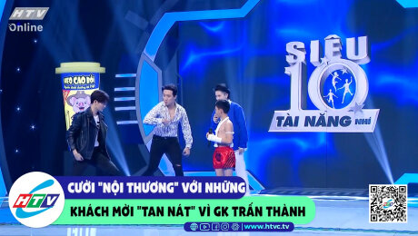 Xem Show CLIP HÀI Cười "nội thương" với những khách mời "tan nát" vì GK Trấn Thành HD Online.